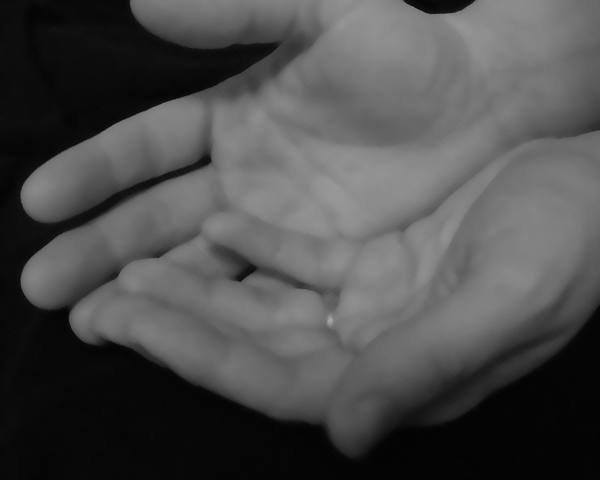 wornhands